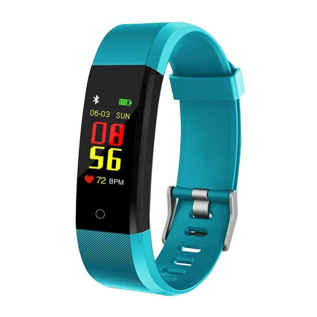 NEW 115Plus 0.96 inch Color Screen Smart Bracelet Sport Smart Watch Blood Pressure Exercise Dynamic Heart Rate Monitoring Step C