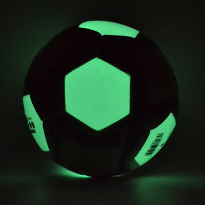 Soccer Ball Luminous Football Night Light Noctilucent Children Game Train Luminescence Ball Men Women Glowing Soccer size #4